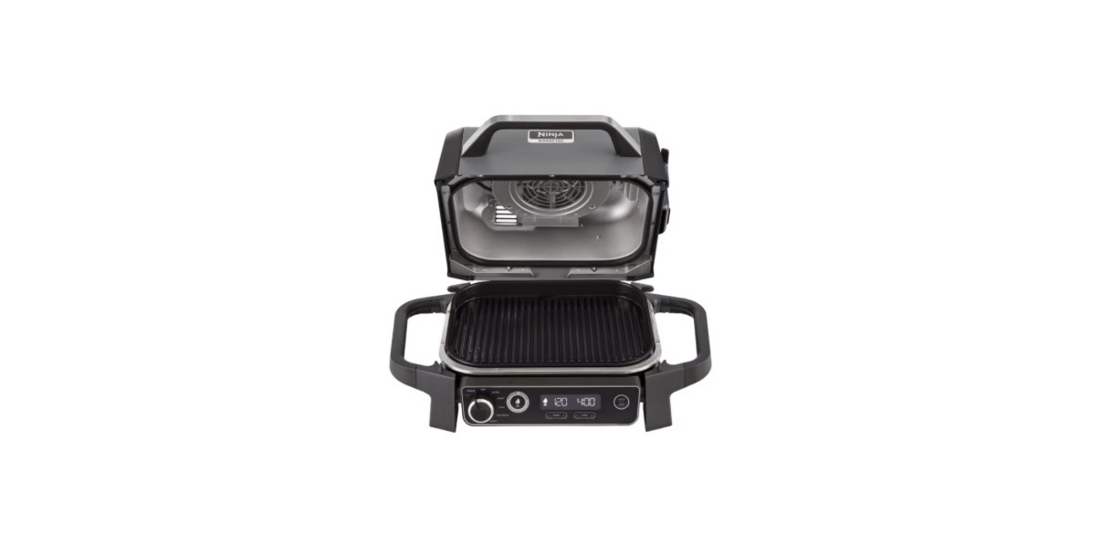 NINJA WoodFire Outdoor Grill & Air Fryer OG701EU 1