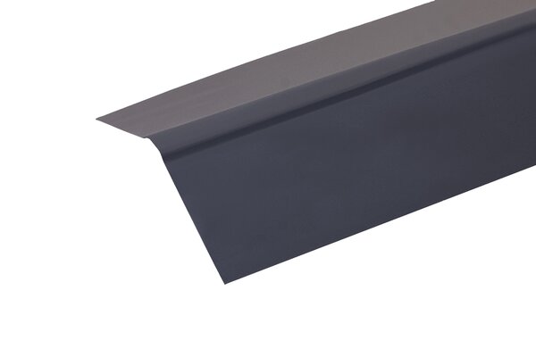 მუქი ნაცრისფერი თურქული 0,50X330(RAL-7024) კეხი თუნუქის